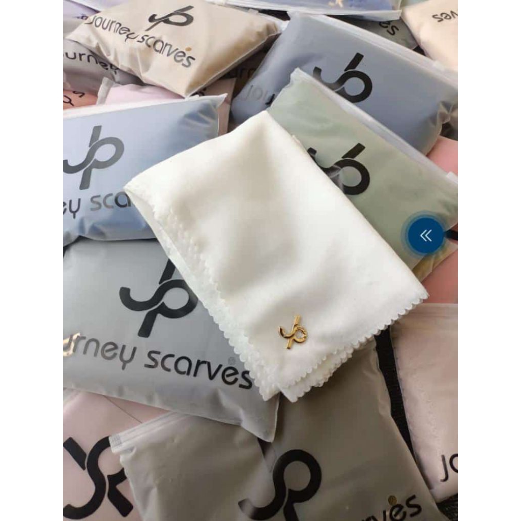 Hijab Segiempat Polos Journey Hijab Simple & Stylish  Hijab polos murah Berkualitas