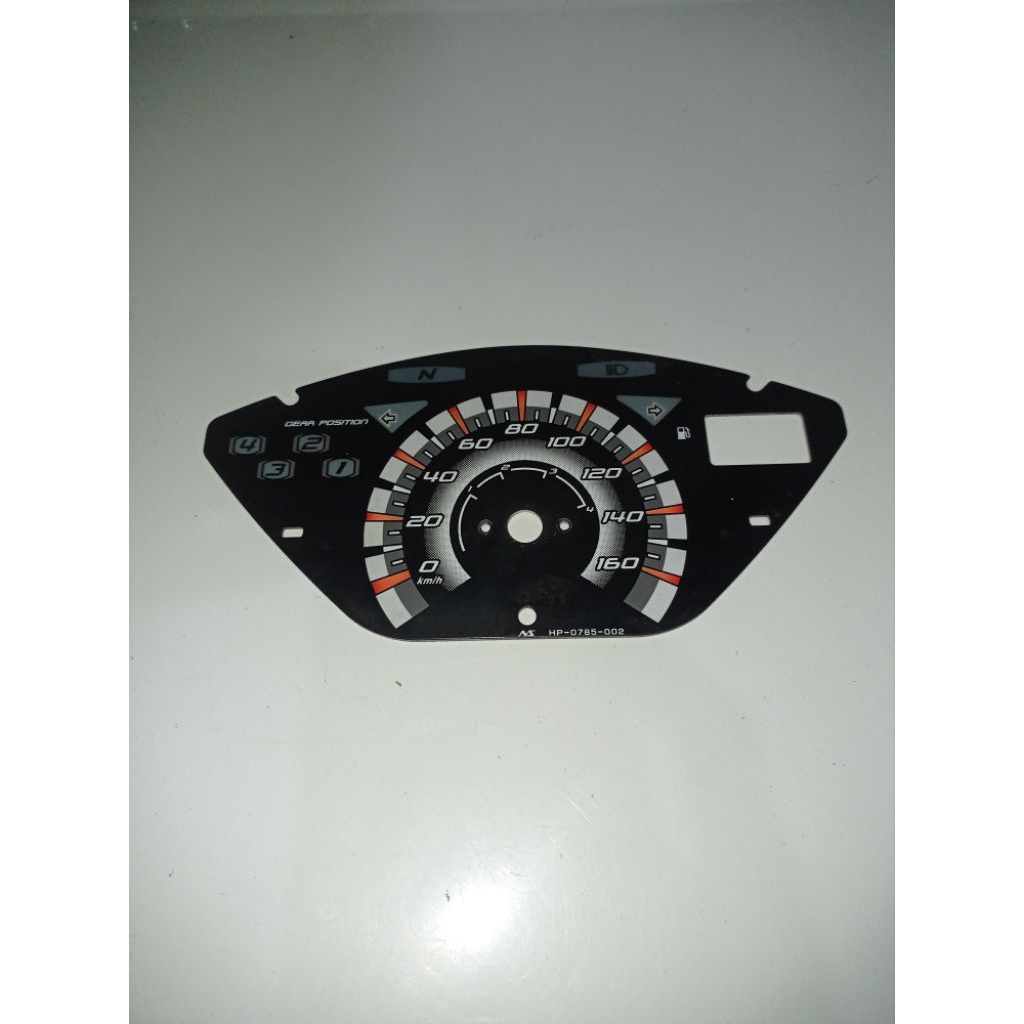 papan panel layar speedometer spidometer odometer spedometer Honda Supra x 125 Batman original secen