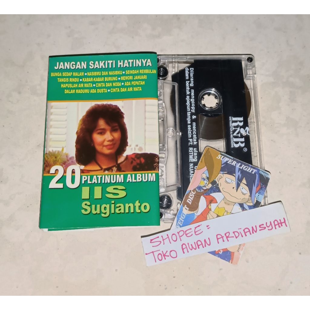 kaset pita iis sugianto 20 platinum album iis sugianto