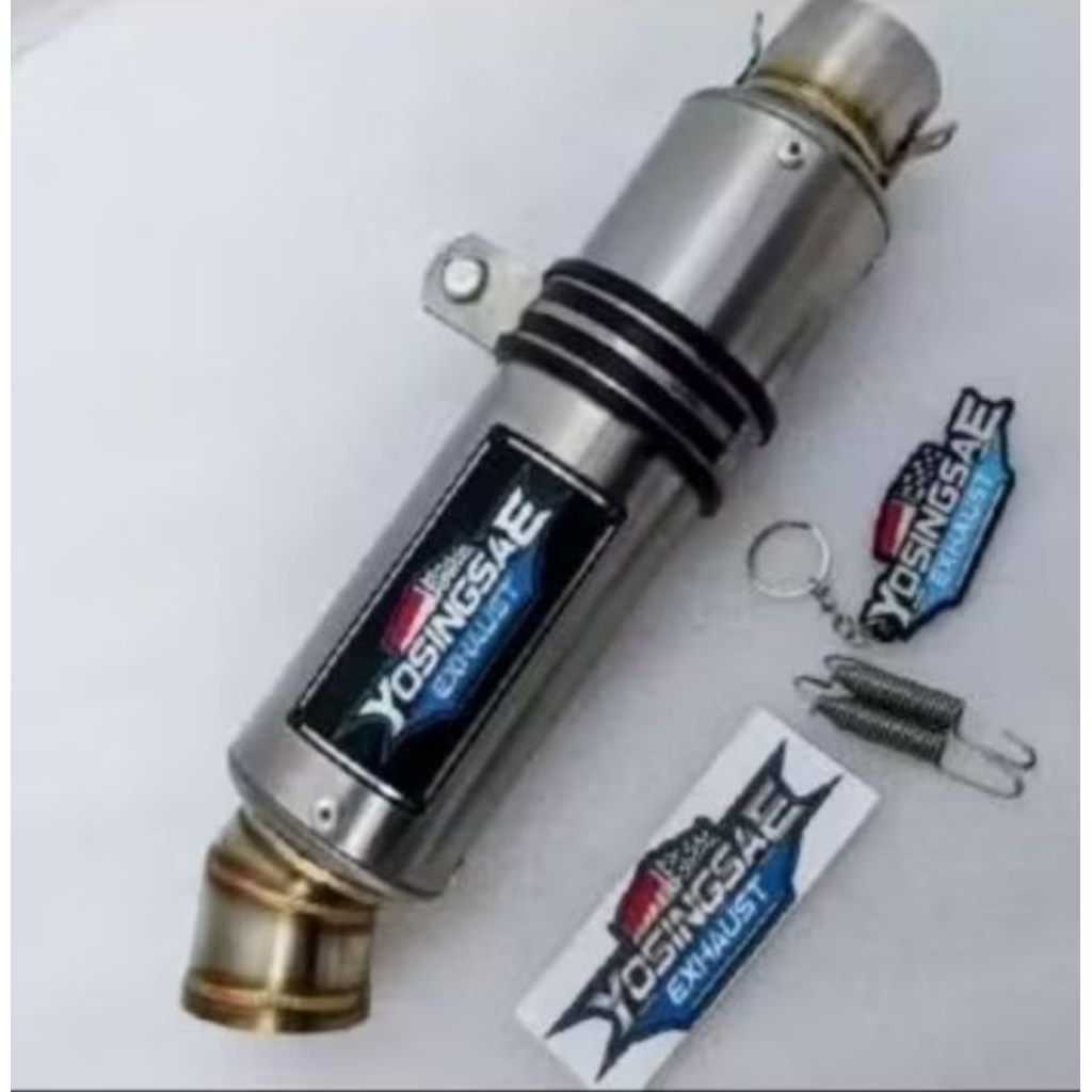 SILINCER KNALPOT RACING YOSINGSAE ORIGINAL SILINCER KENALPOT INLET 50mm