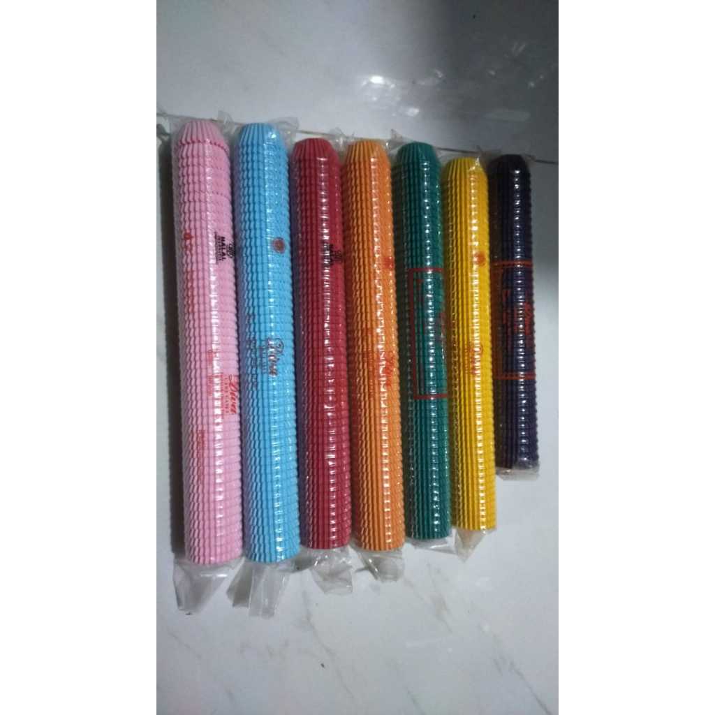 Ecer 100Pcs Cup Kertas Coklat Praline Cupcase Coklat Warna kecil