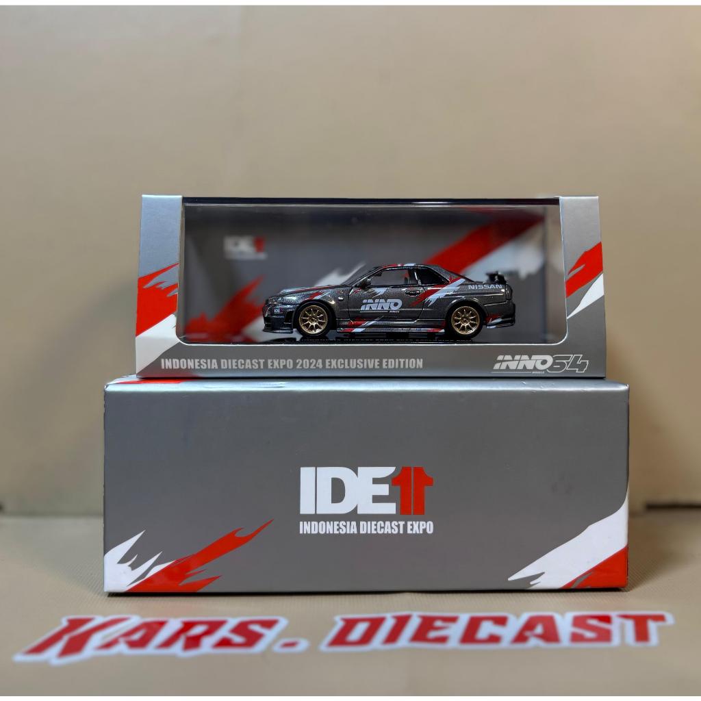 INNO64 NISSAN SKYLINE GT-R34 IDE 11 UNSEALED MULUS