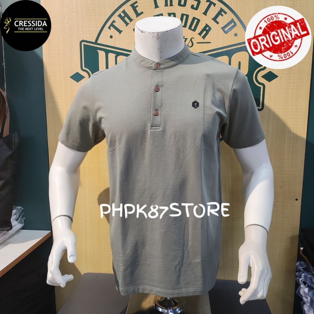 T-SHIRT pendek pria slim fit CRESSIDA,Kaos polos pria original