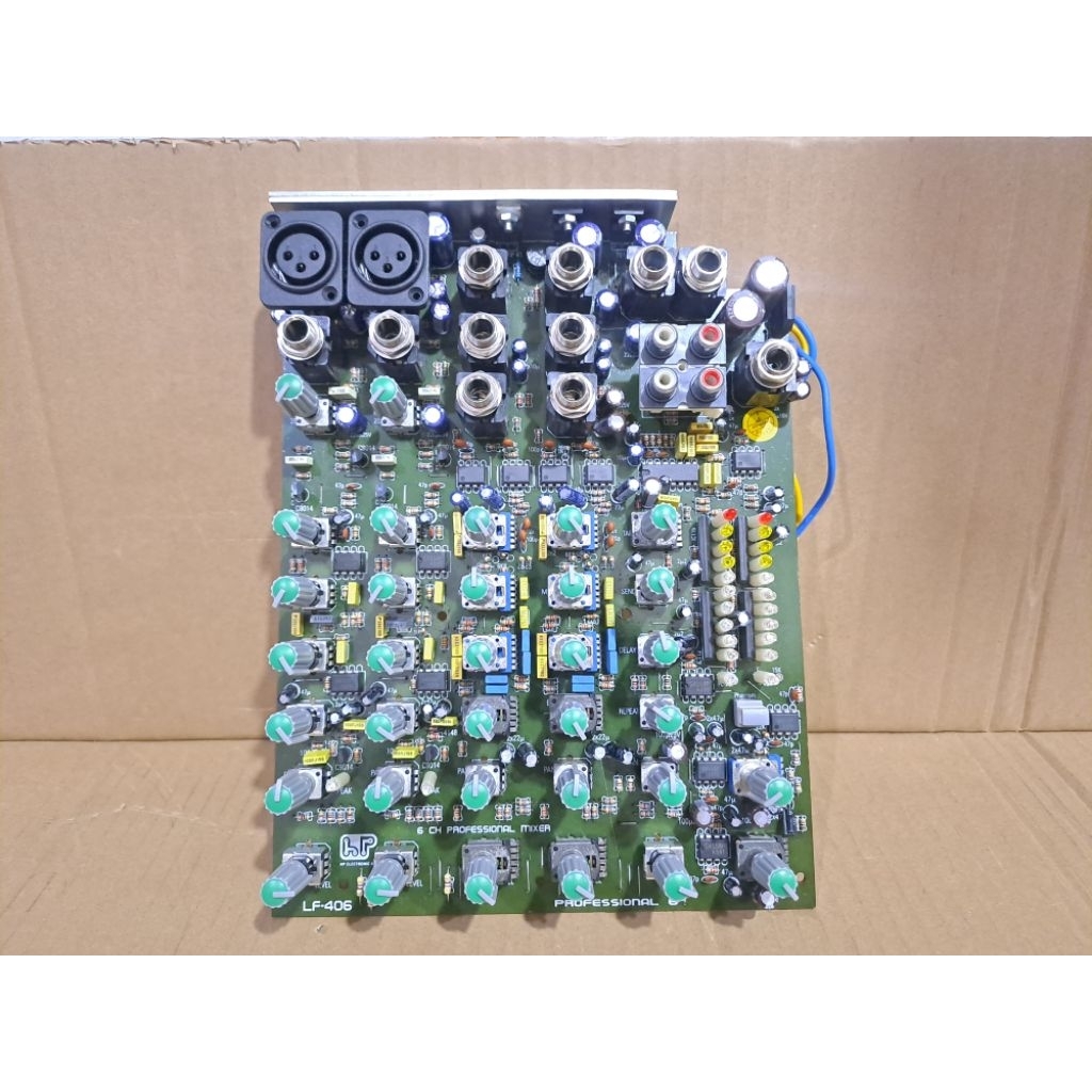 Modul Kit 6 Channel Professional Mixer By Primer Kit LF - 406 * Promo *