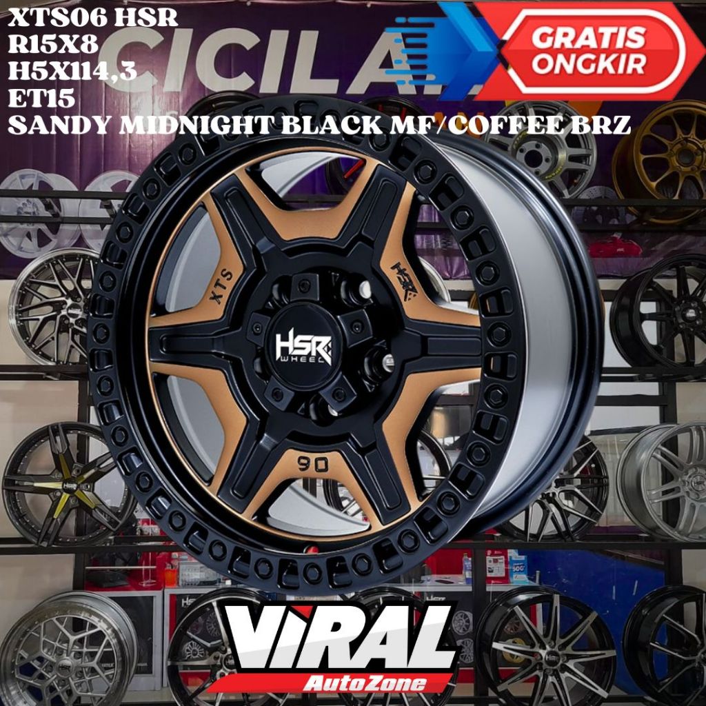 Velg Mobil Hilux SC , Hilux Rangga , Escape , Xtrail , Ring 15 HSR XTS06 R15 Model Offroad