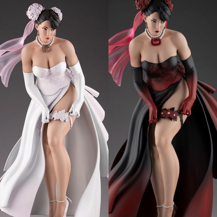 sideshow chun-li wedding 1/4 scale statue - chun-li