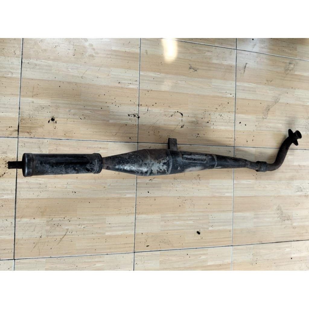 knalpot tornado GS, crystal, RC 800/80 original