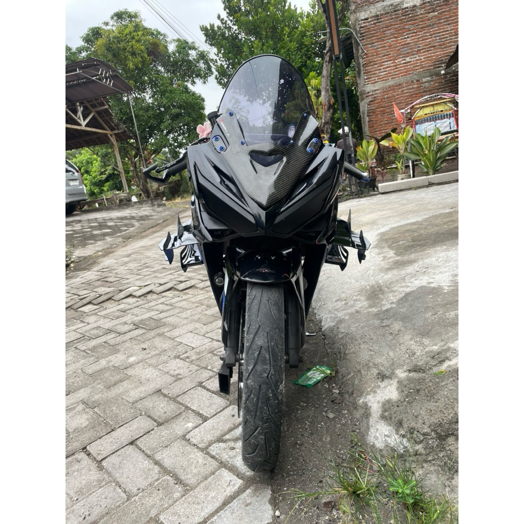 WINGLET MODEL DUCATI UNIVERSAL cbr150, cbr250, r15v2/v3, r25old/new, ninja250fi, new ninja250 dan se