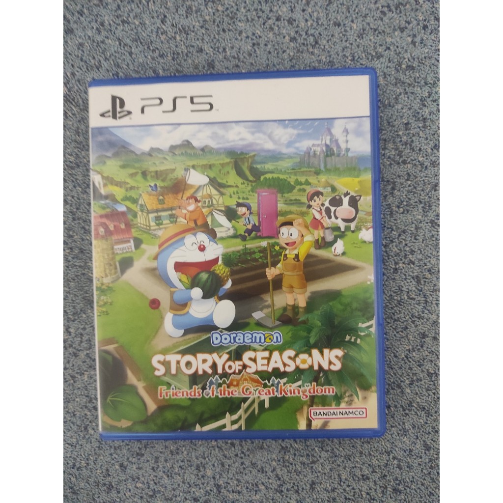 kaset BD bekas/second PS5 Doraemon Story of Seasons: Friends of the Great Kingdom