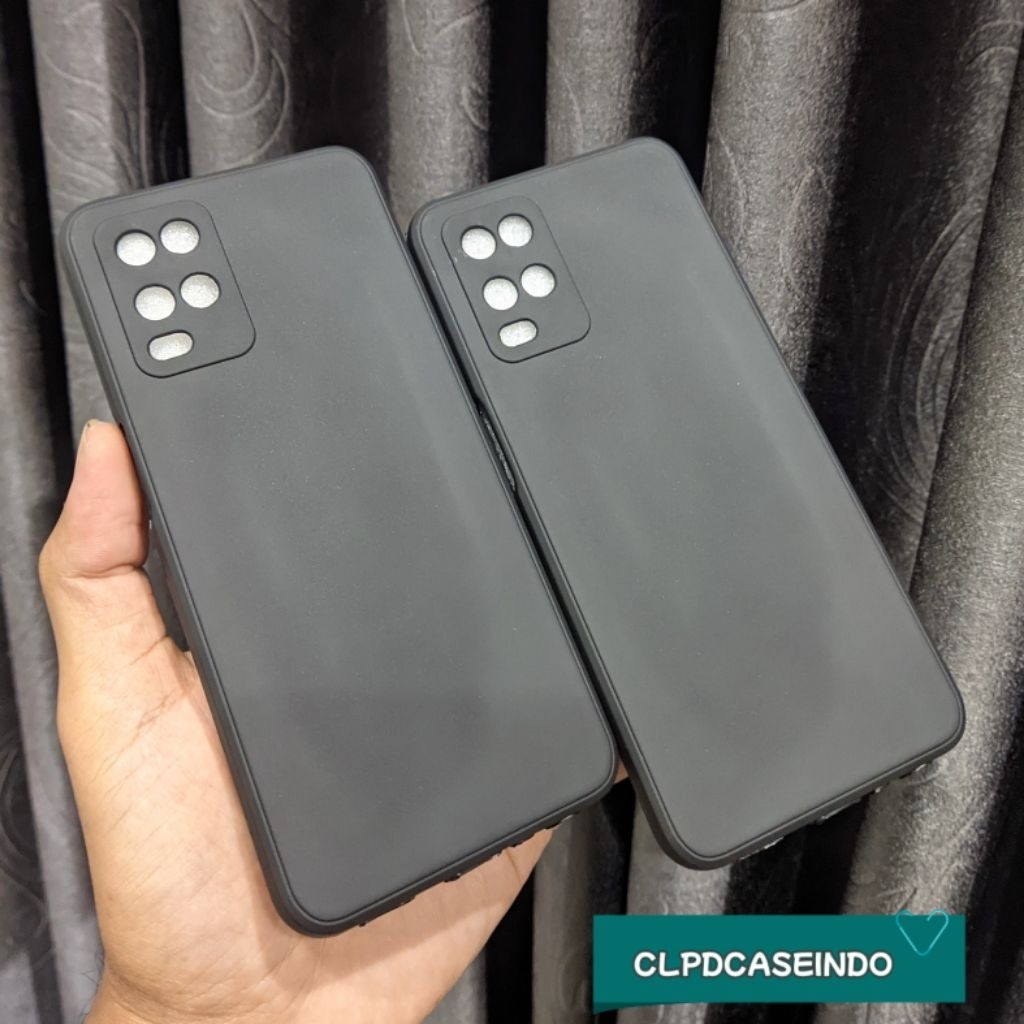 Soft Case Oppo A54 4G Hitam Matte