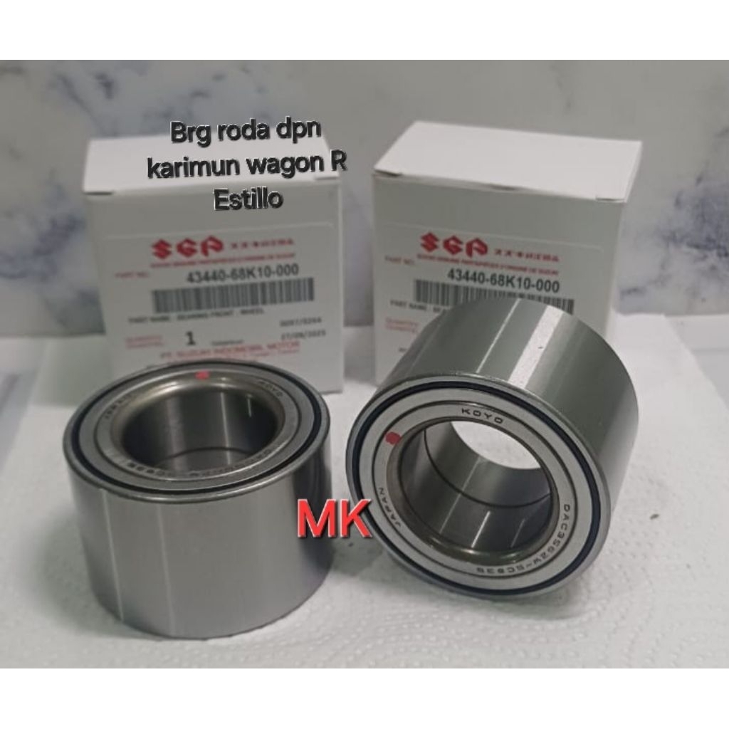 bearing roda depan Suzuki Karimun wagon R,suzuki Estillo 43440-68K10-000 (dac 3562)