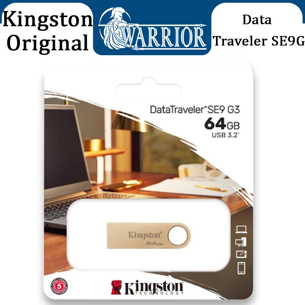 Flash disk / Flash Drive Kingston USB-Type A Seri DTSE9G3 64GB / 128GB
