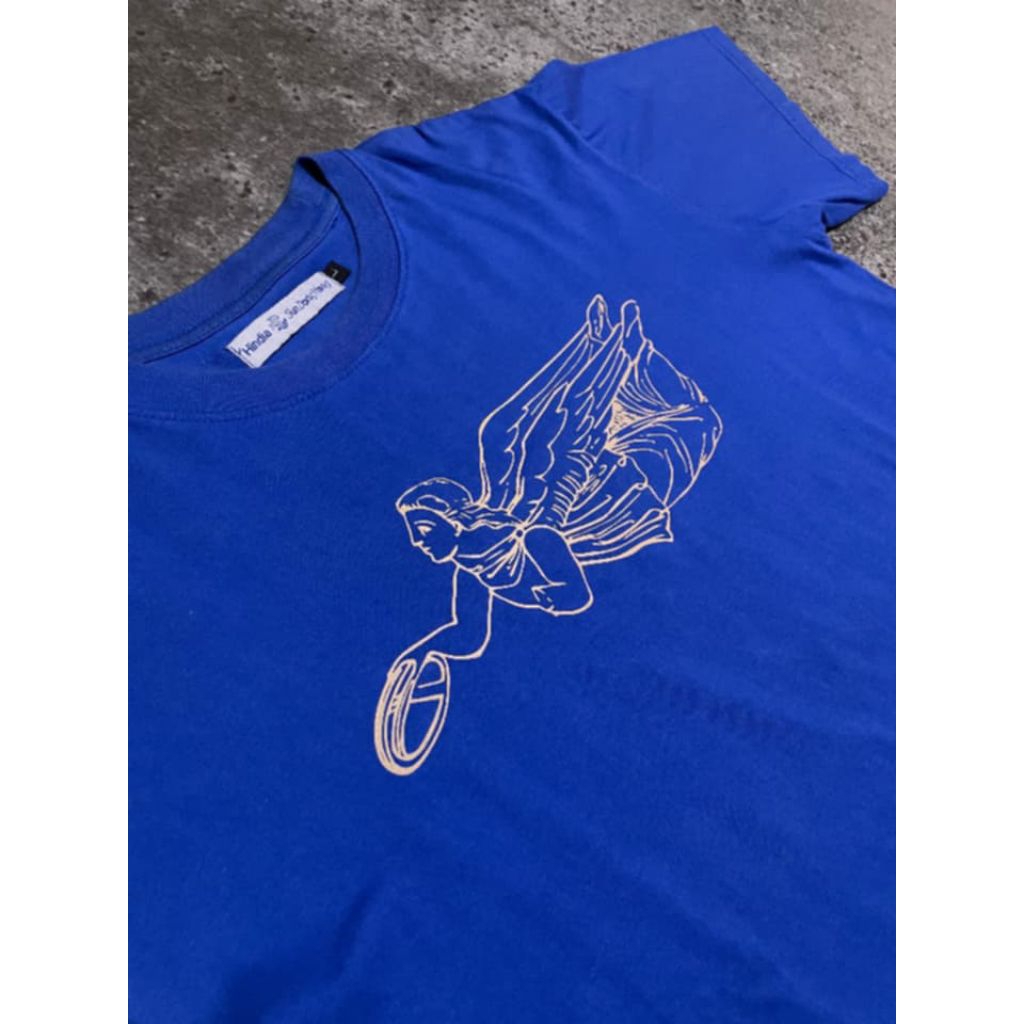 TSHIRT HINDIA ART MALAIKAT BLUE