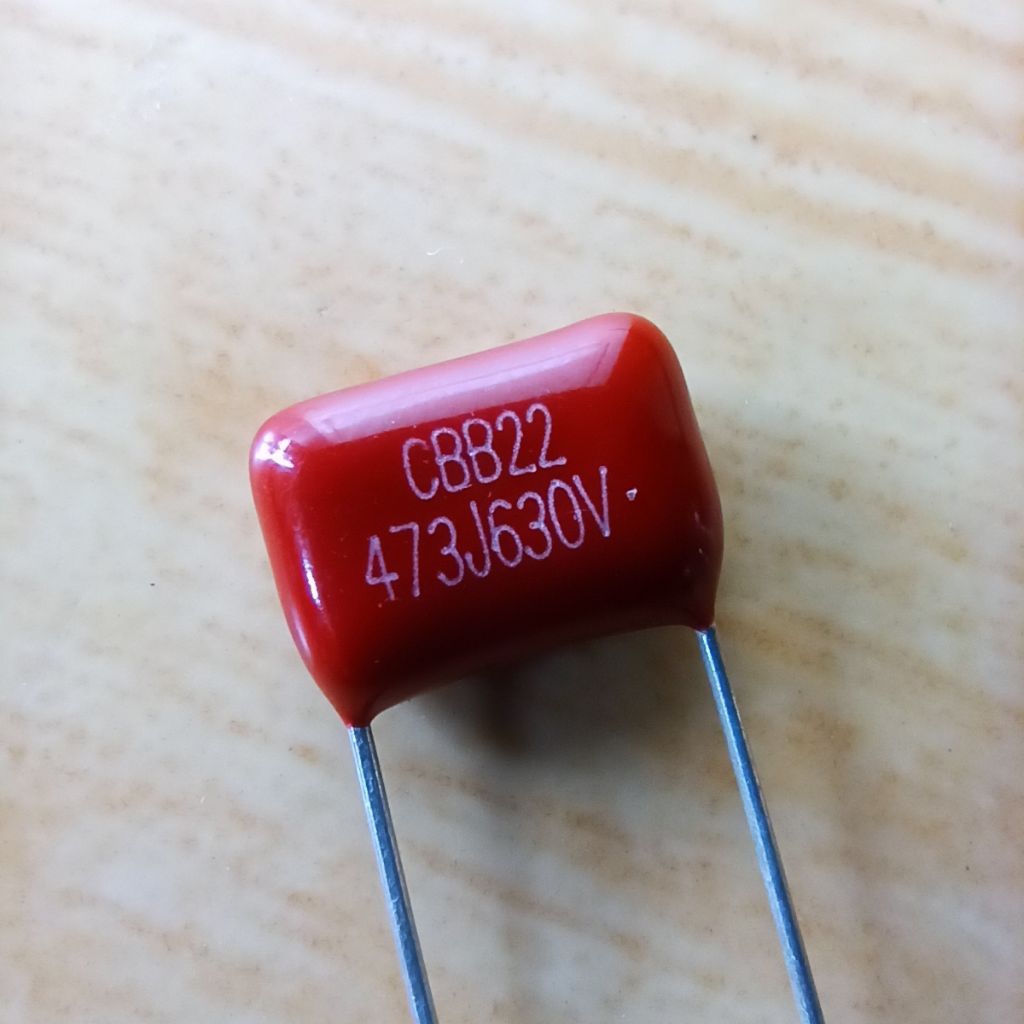 Capacitor Red Drop 47nF 473 0.047 630V Tone Gitar / Bass model Gibson, Tele, Jazz Bass, Kapasitor Im