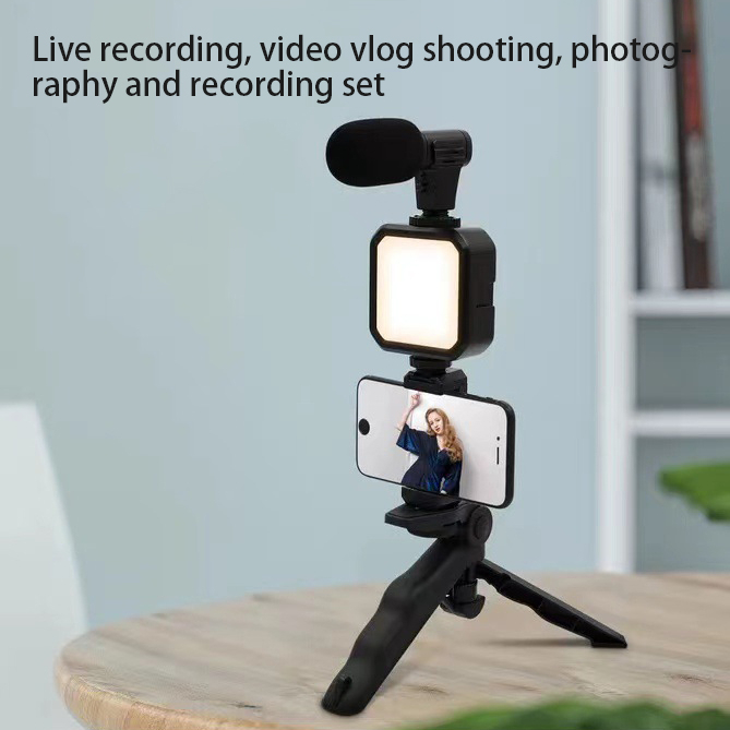 Vlog Kit 3in1 Perlengkapan Vlogging Kit 3 in 1 Alat Set Vlog Youtuber Vlogger Murah Lengkap