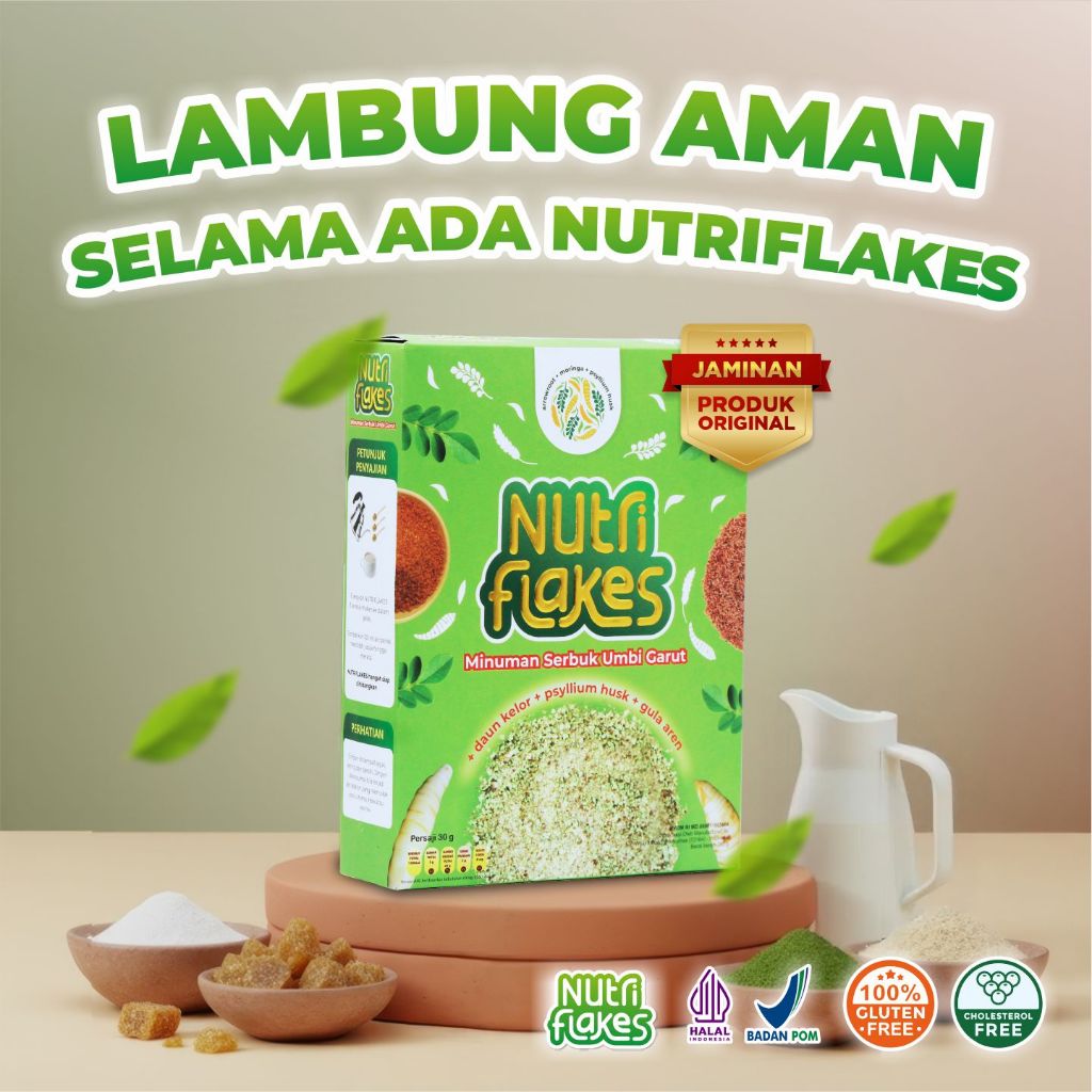 Nutriflakes, Lambung Aman Selama Ada Nutriflakes