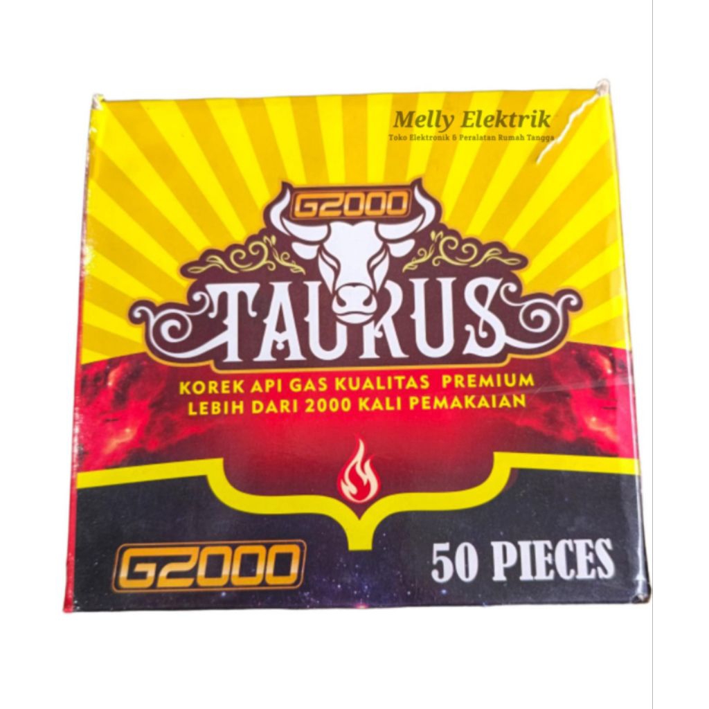 korek api taurus G2000 isi 50pcs