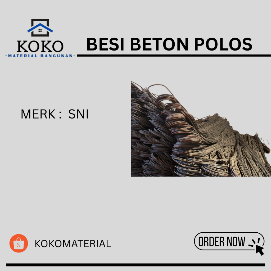 besi beton polos SNI