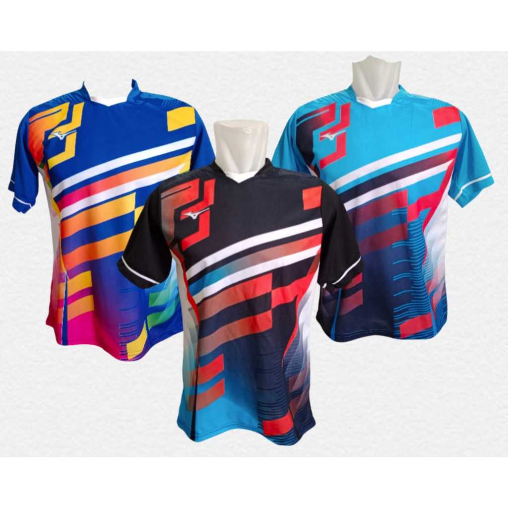 ATASAN BAJU MIZUNO MURAH, JERSEY VOLLY BAJU VOLI PRINTING KAOS VOLLY