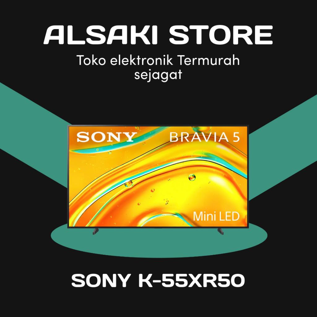 SONY 55XR50/K-55XR50 BRAVIA 5 MINI LED 4K GOOGLE TV 55 inch 2025 series