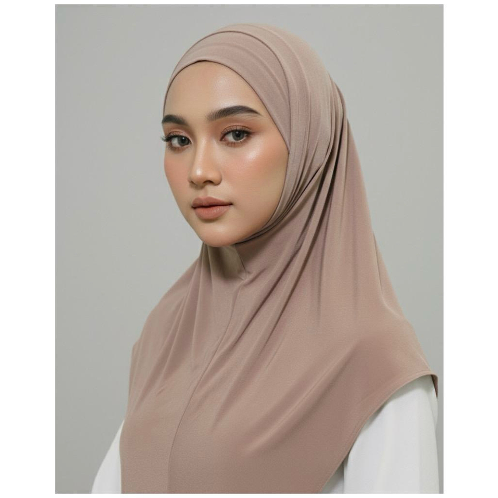 MAYANG COLLECTION - HIJAB INSTAN JERSEY LAYER J00312