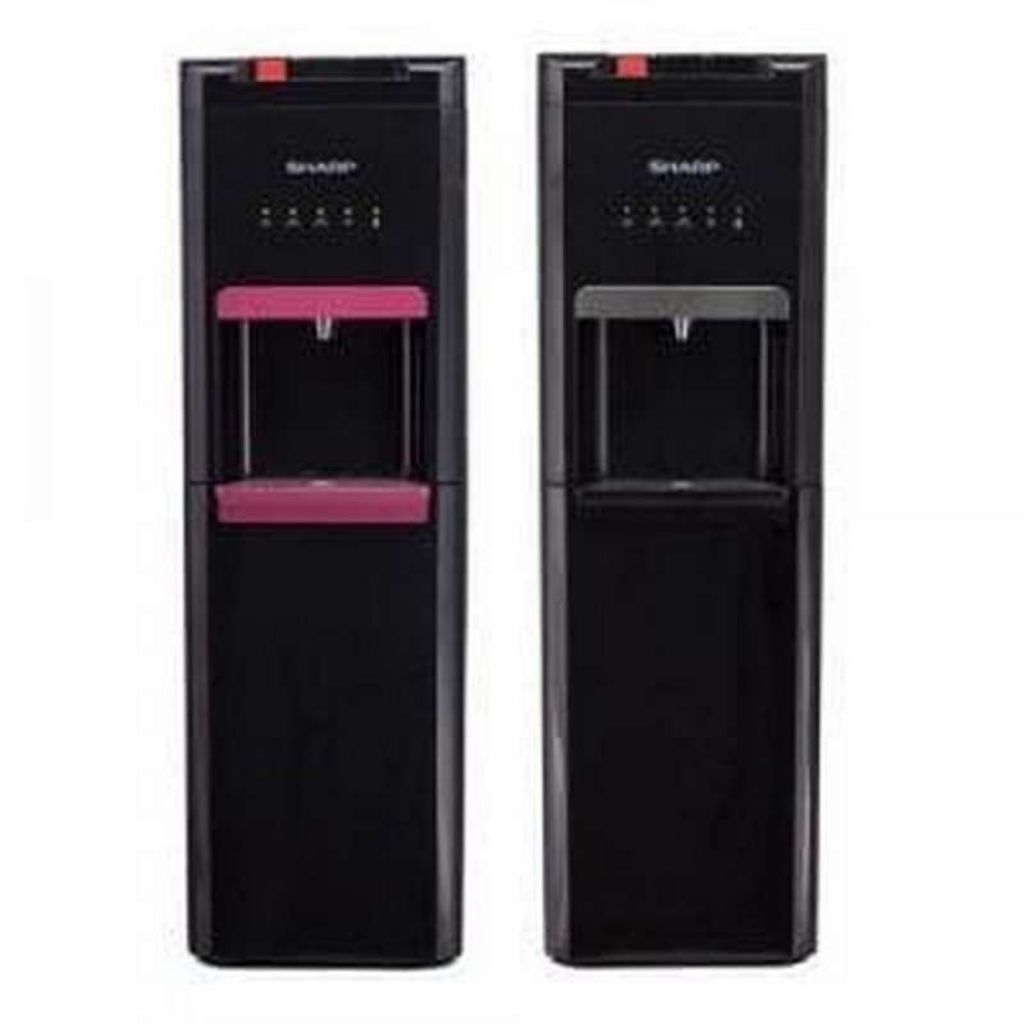 Dispenser galon bawah Sharp SWD-66EHL-BP/BS Galon bawah SWD 66 EHL