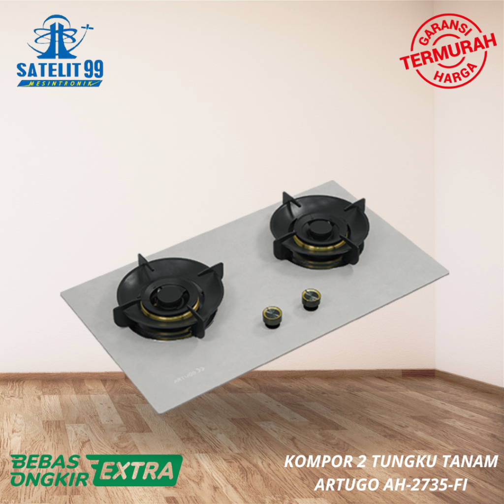KOMPOR 2 TUNGKU TANAM ARTUGO AH-2735-FI