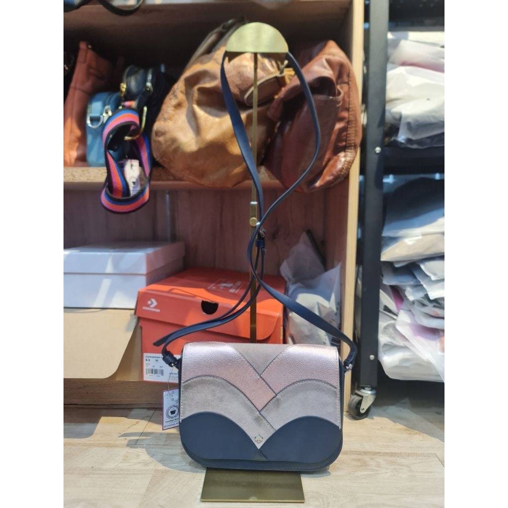 TAS KATE SPADE NADINE FLAP SHOULDER BAG BLUE