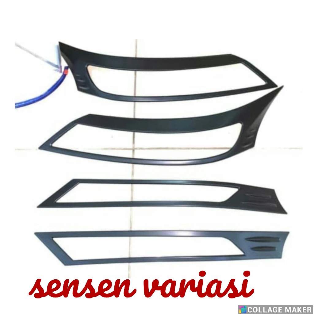Garnish Lampu Depan Avanza 2018-2020Hitam