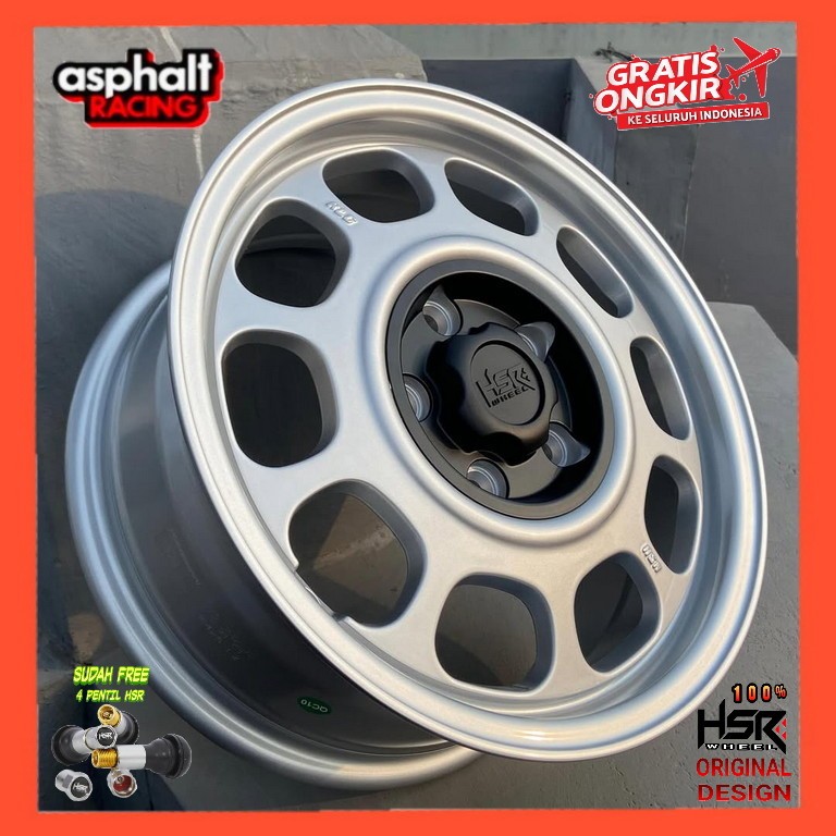 Velg Mobil Ring 14 Hsr Klg Pcd 5x114,3 Untuk Granmax Carry Apv Luxio dll Hsr Klg R14 Lebar 5,5