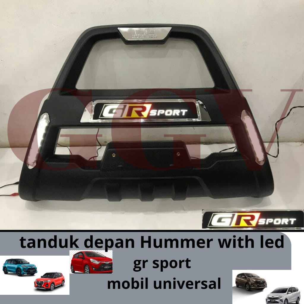 tanduk depan bumper depan Mobil Universal Gr Sport Agya Ayla Avanza Xenia Veloz Calya Rush Terios Fo