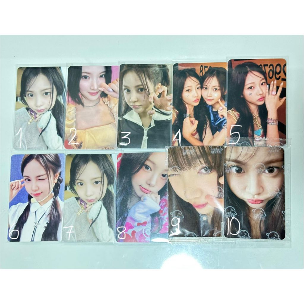 Photocard PC Hearts2hearts H2h Carmen Jiwoo Stella Yeon