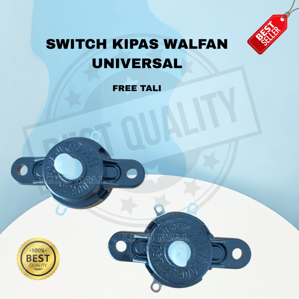 Saklar Kipas Angin Karakter 3 Pin – Pilihan Kecepatan Ganda (On-On)