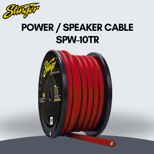 Kabel Power Mobil - Stinger Kabel Power SPW-10TR - Kabel Power / Speaker Audio Mobil - Plug N Play -