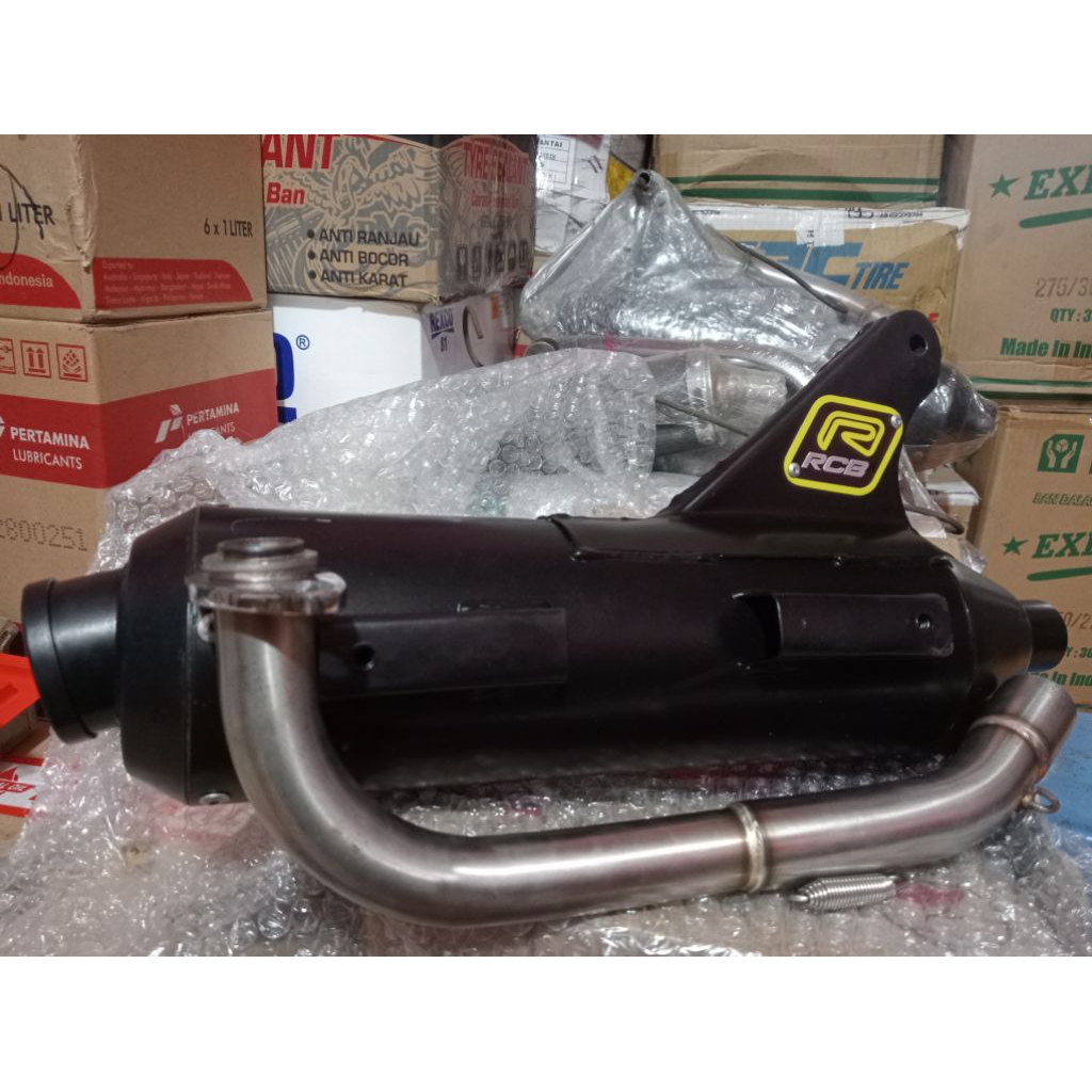 knalpot rcb original mio