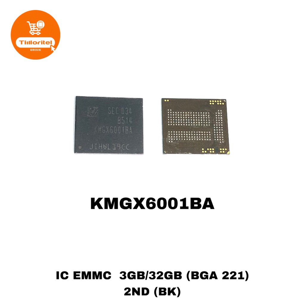 IC EMMC KMGX6001BA 3GB/32GB (BGA 221) 2ND (BK)