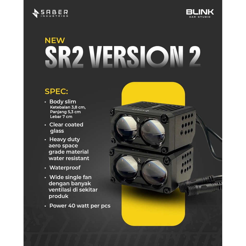 SABER Mini Projie SR2