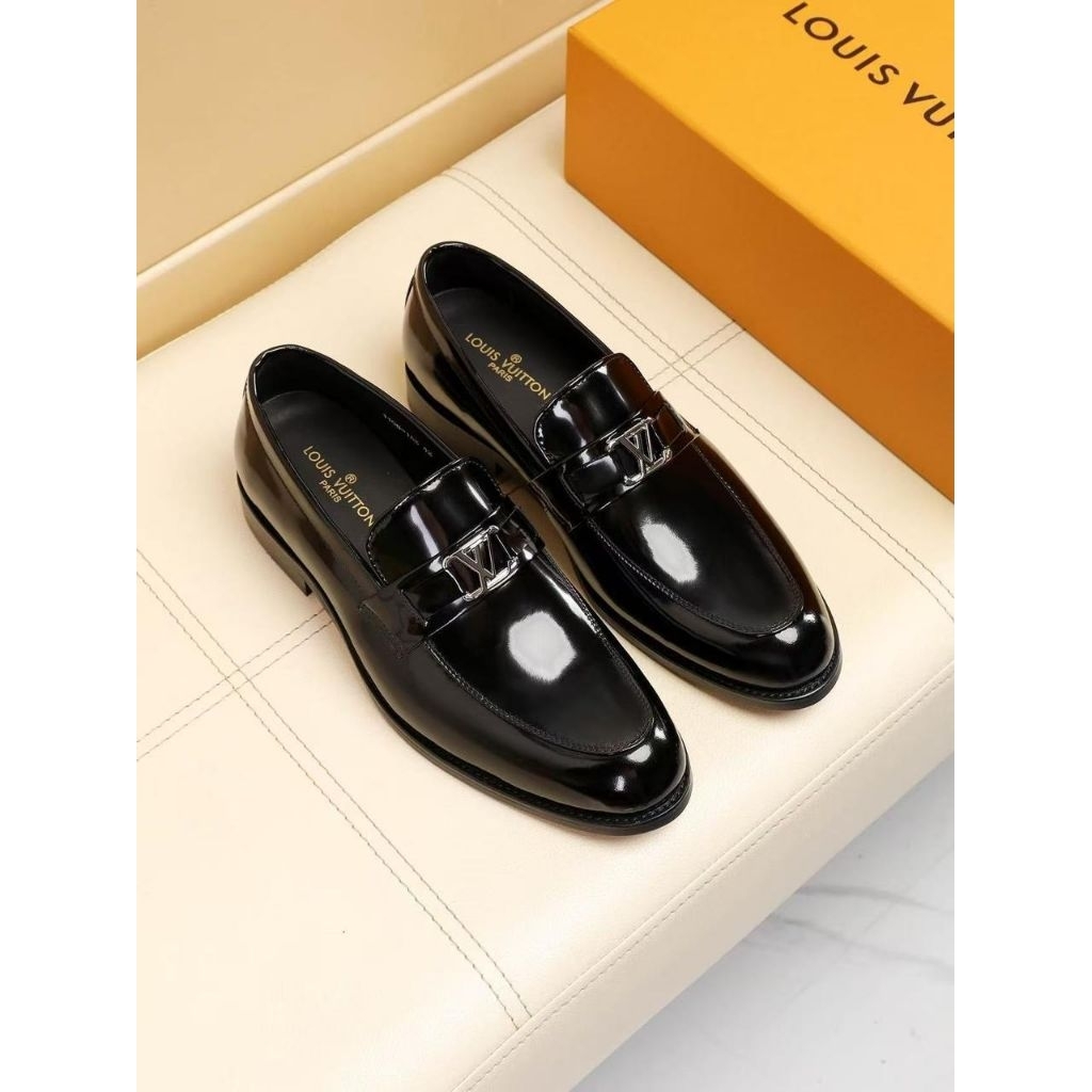 Sepatu pantofel pria casual branded import Mirror # PLV-03