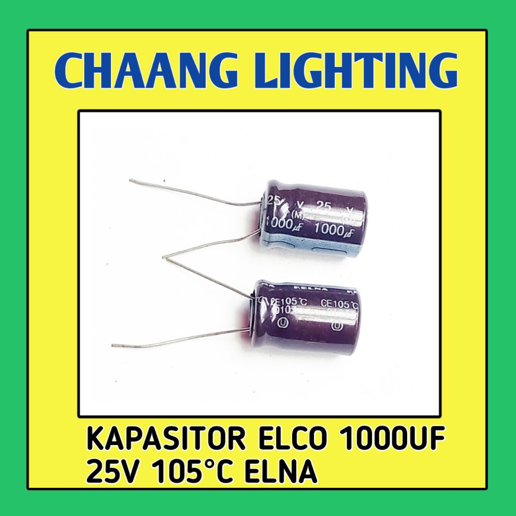 1000UF 25V KAPASITOR ELKO 1000UF 25V CAPASITOR ELCO 1000UF 25V ELCO 1000UF 25V 105°C
