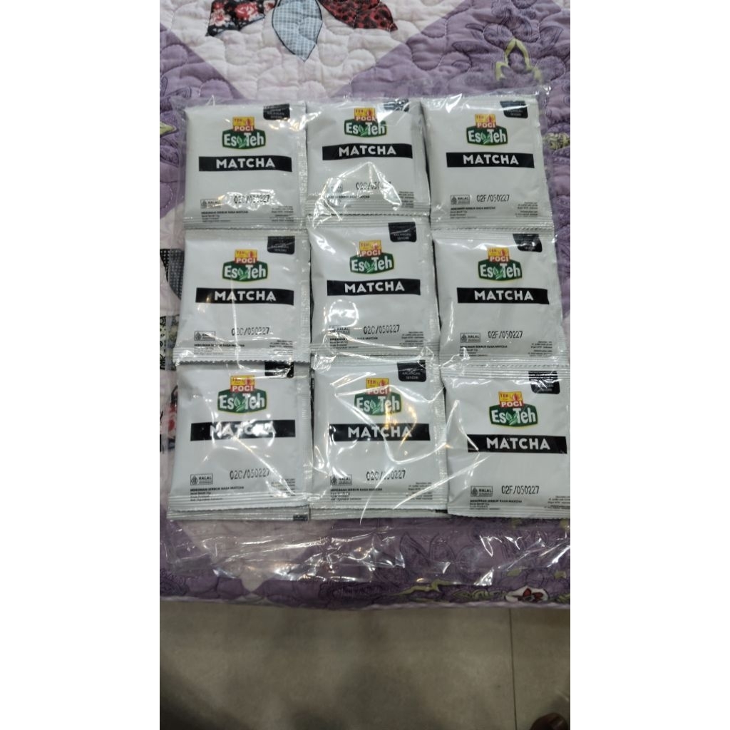 Serbuk rasa matcha/varian rasa teh poci asli