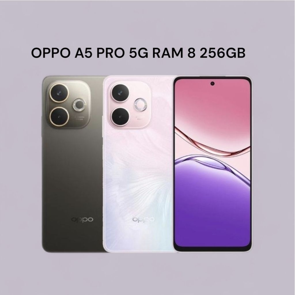 Opoo A5 Pro 5G Ram8/256gb Resmi