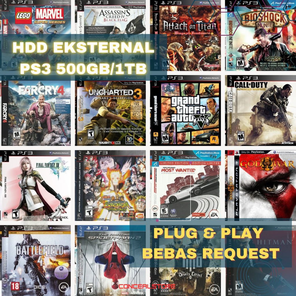 HDD eksternal PS3