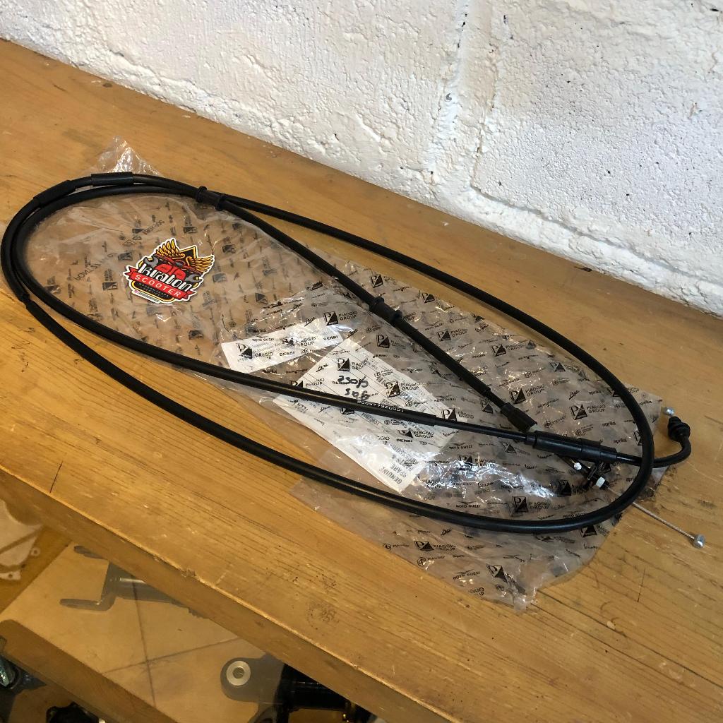 Kabel Gas Kontrol  Close For Modern Vespa Original Piaggio