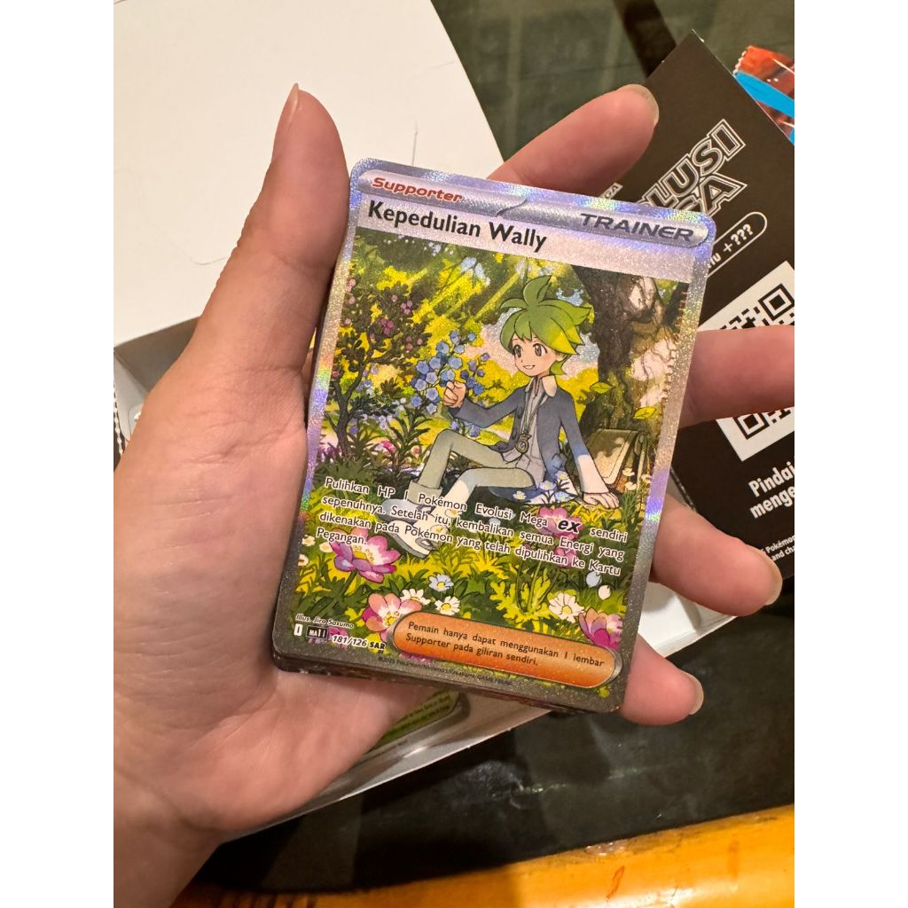 Kepedulian Wally SAR MA1 Evolusi Mega Pokemon TCG Indonesia