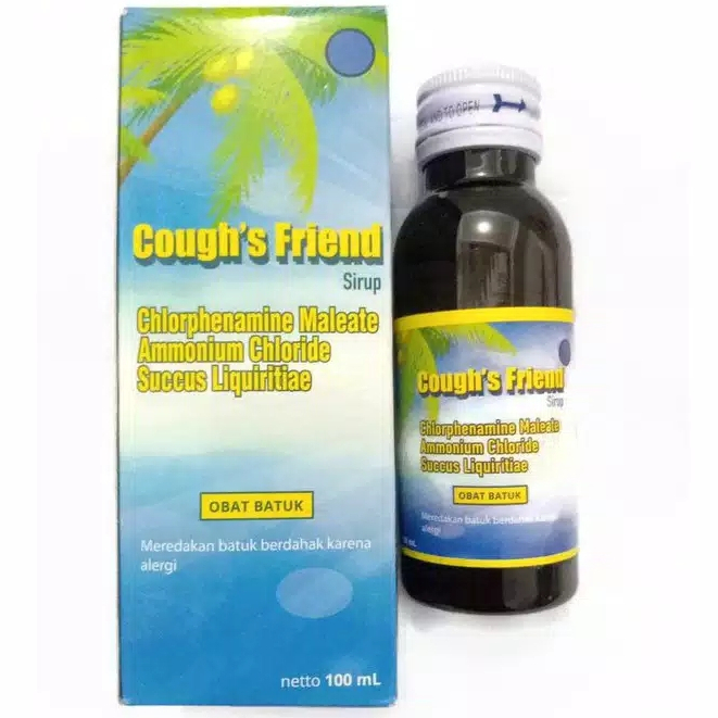 Obat batuk sirup cough friend 100ml
