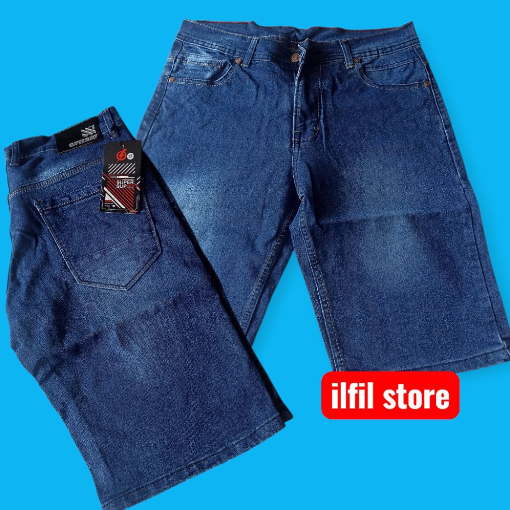 celana pendek jeans 33-38