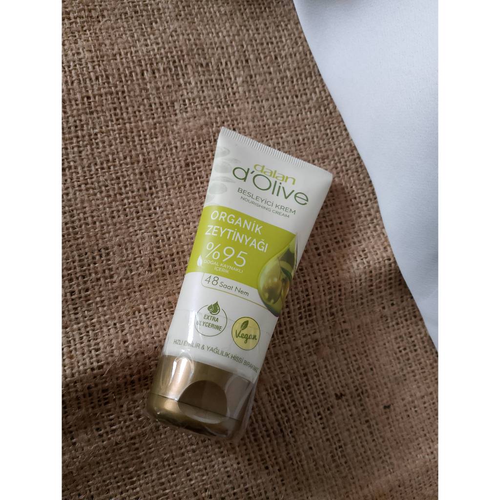 Dalan d’Olive Nourishing Cream Turki 60 ml – Krim Tangan, Wajah & Tubuh dengan Minyak Zaitun Asli - 