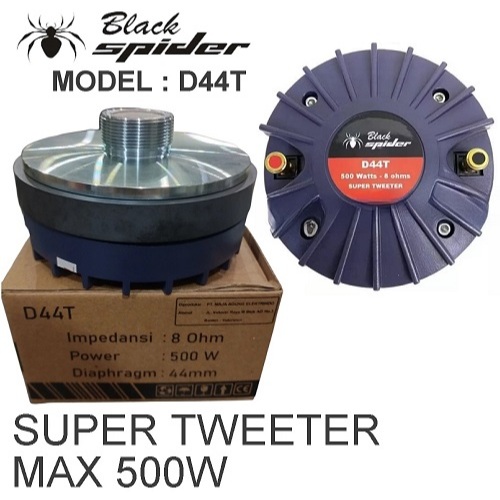 Speaker Driver Tweeter Titanium Coil  D44M / D44T Spull Tweter 500W 8 Ohm Model Drat Spul Titanium O