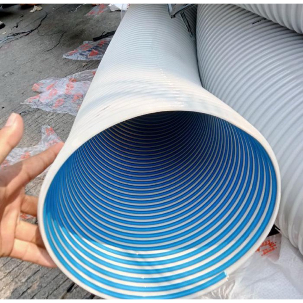 Selang flexible blower udara 4"inch pvc hisap vacum