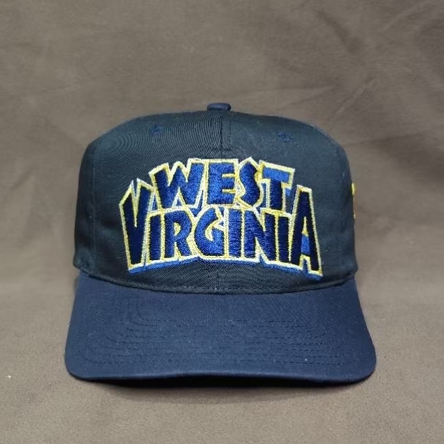 Vintage Snapback Hat NCAA West Virginia Mountaineers